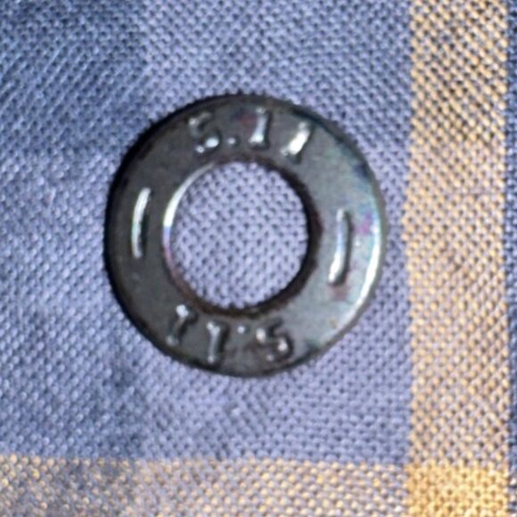 5.11 Tactical Blue Plaid Short Sleeve Button-Up Shirt - Size Medium - Picture 7 of 10